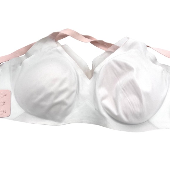 HoneyLove Sculpting Crisscross Bra Light Pink Wirefree Comfort‎ Support Size L - Picture 7 of 9